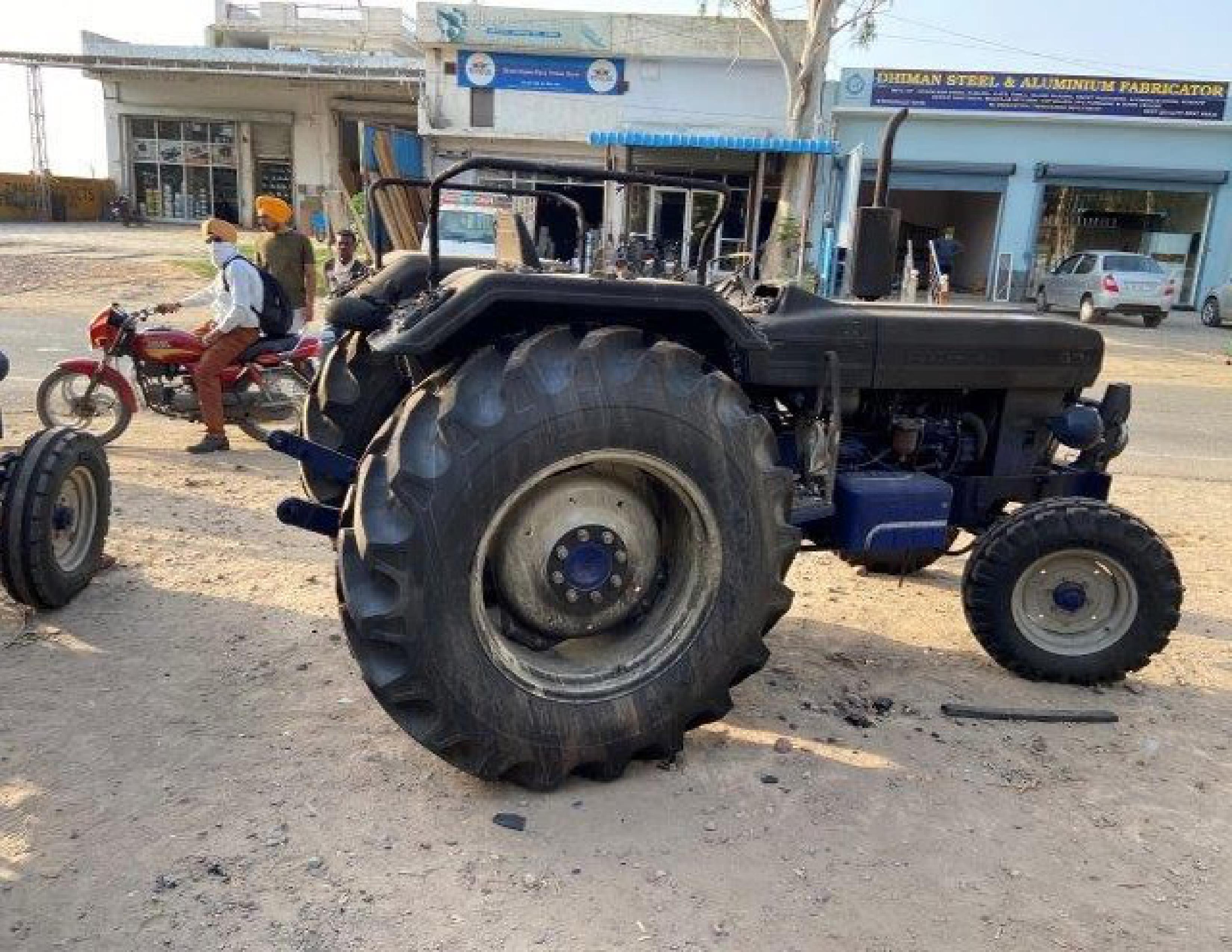 Disposal of Fire Affected Brand New Tractors and Spare parts