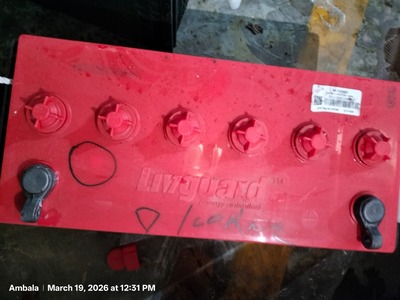 Disposal of  damaged Battery on "as where is basis"