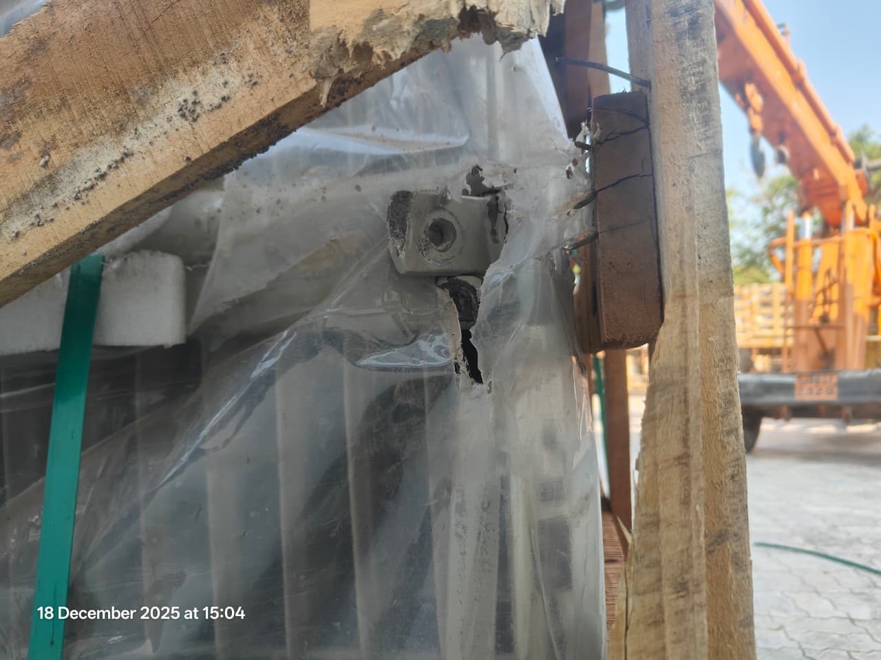 Disposal of damaged Transformer's Radiator "as where is basis"