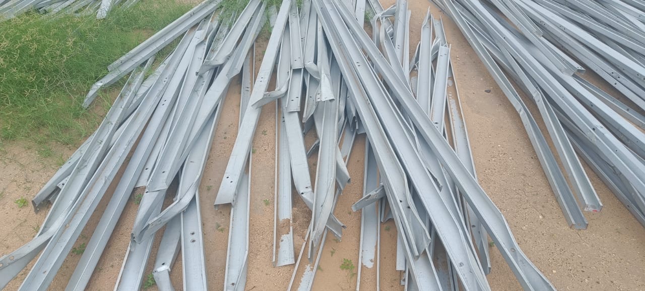 Disposal of damaged Metal structure on as is where is basis