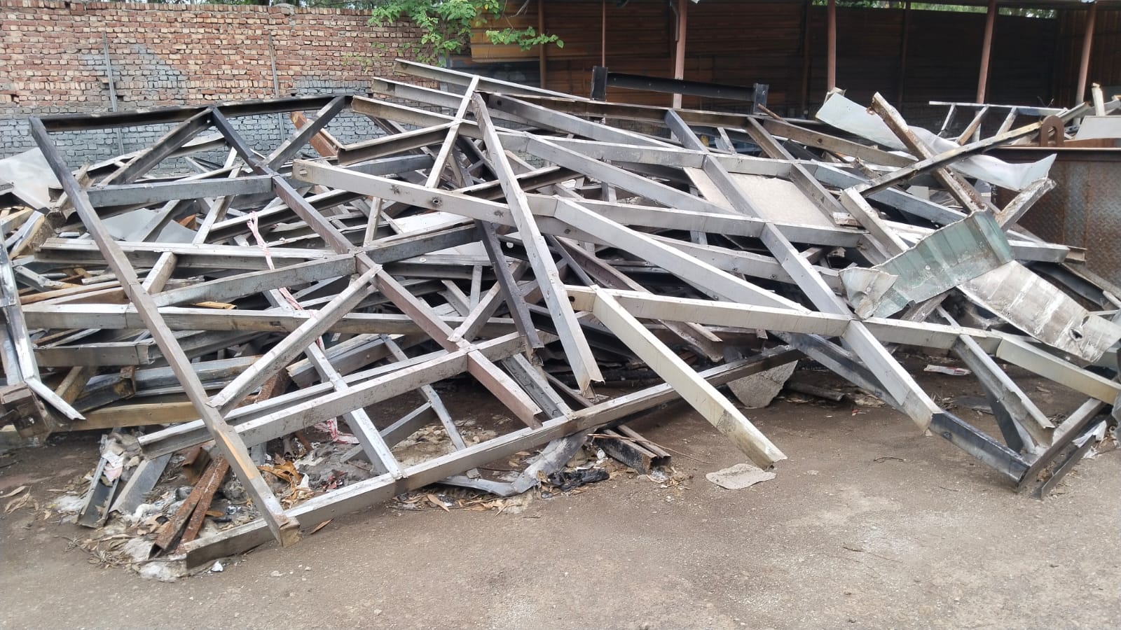 Disposal of Machinery and building structure scrap on "as where is basis"