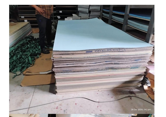 Disposal of Transit Affected Acrylic Laminates on "as where is basis"