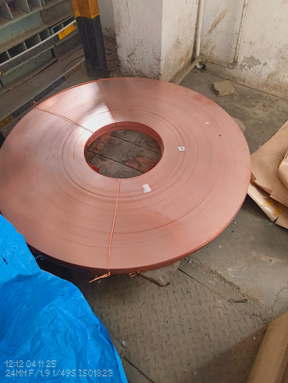 Disposal of transit affected Copper Plated Strip on "as is where is basis"