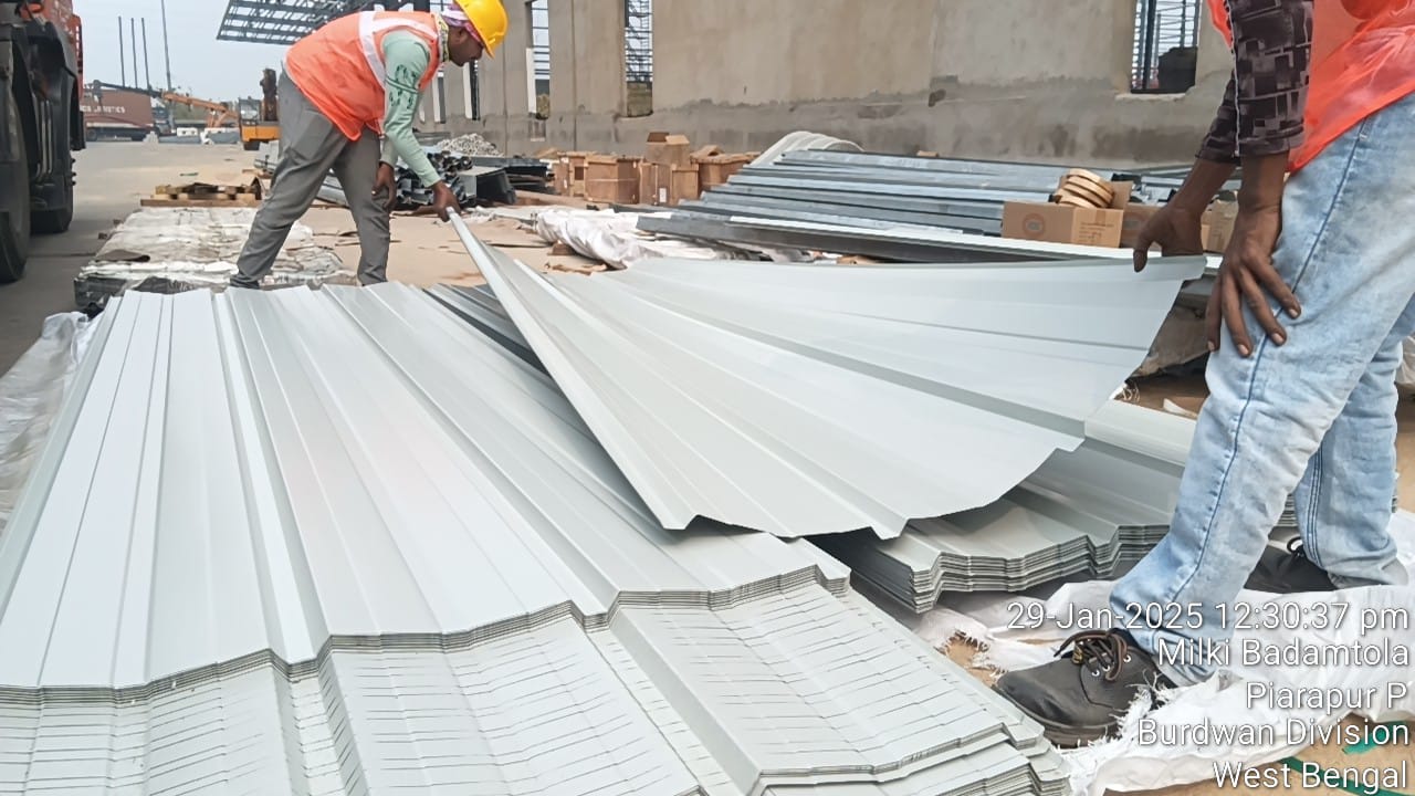 Disposal of transit affected Pre Fabricated Steel Sheet on "as is where is basis"