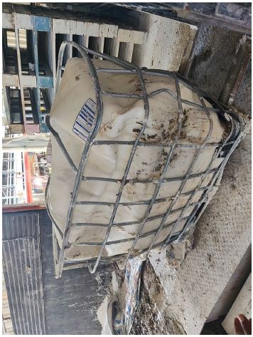 Disposal of water affected Methyl Hydroxyethyl Cellulose and Thor EPW on "as is where is basis"