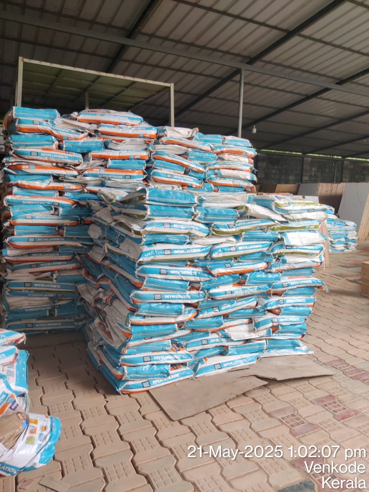 Disposal of Wet Affected Tile Adhesives  on "as where is basis"