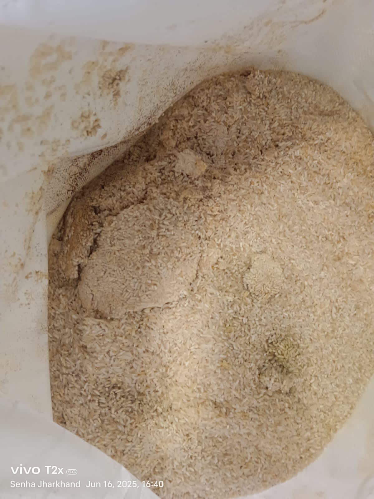 Auction of wet affected rice on as is where is basis