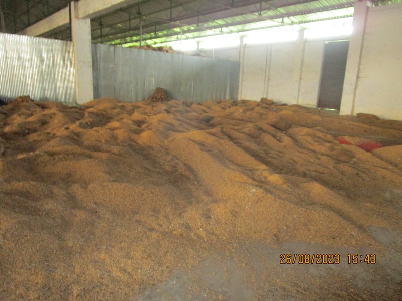 Disposal of damaged 1,80,000 KG Soya Bean on “As Is Where Is”, and “No Complaint" basis