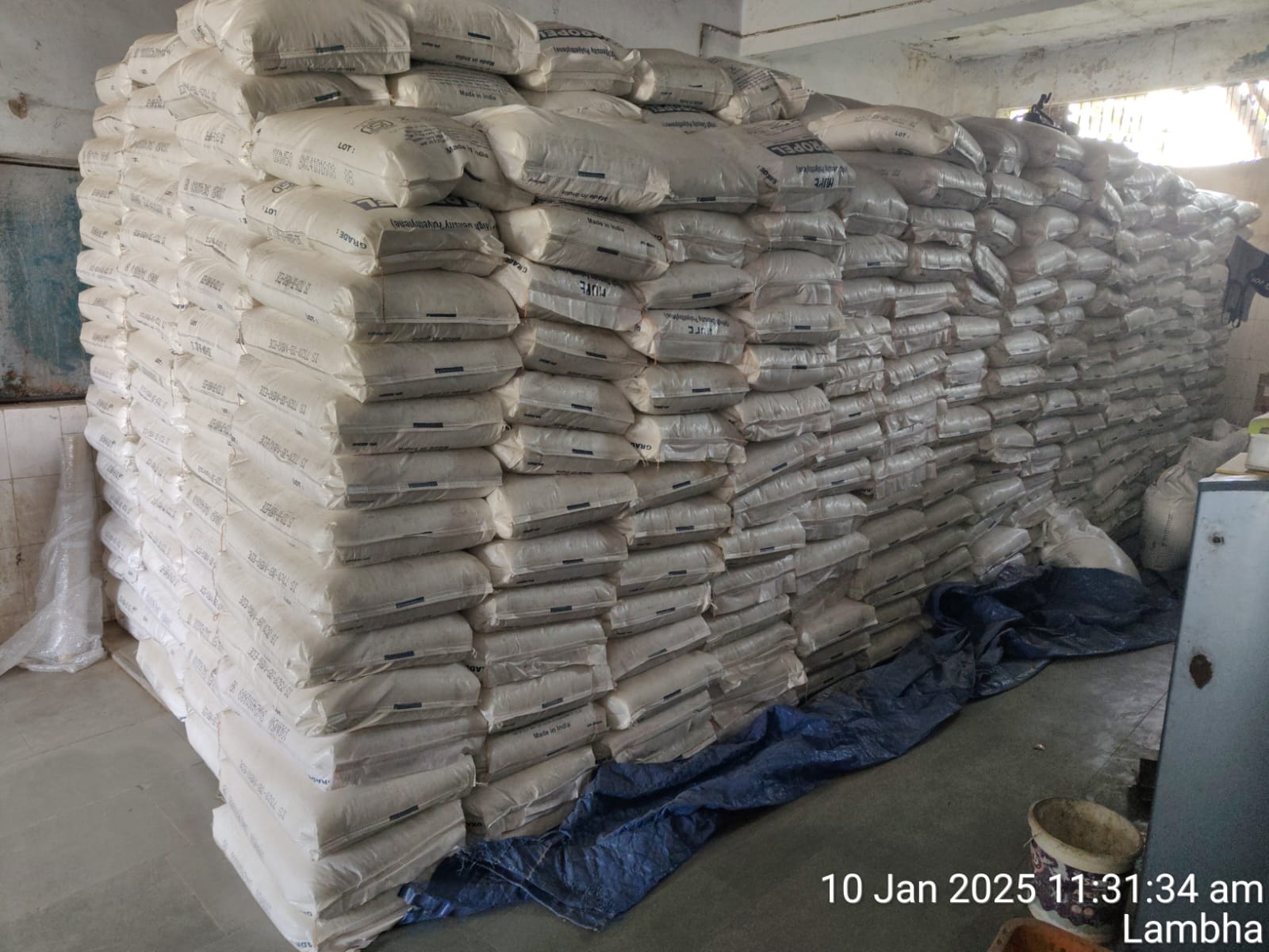 Disposal of Water Affected Plastic Granules on "as where is basis"