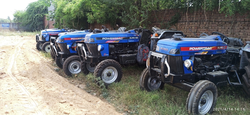 Disposal of 5 nos of Brand New - transit  accidental damage tractors