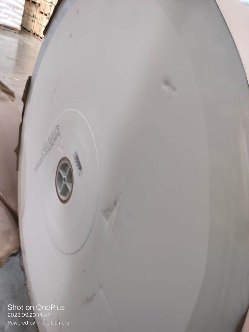Disposal of damaged 76120 KG – PAPER REEL on “As Is Where Is”, and “No Complaint" basis