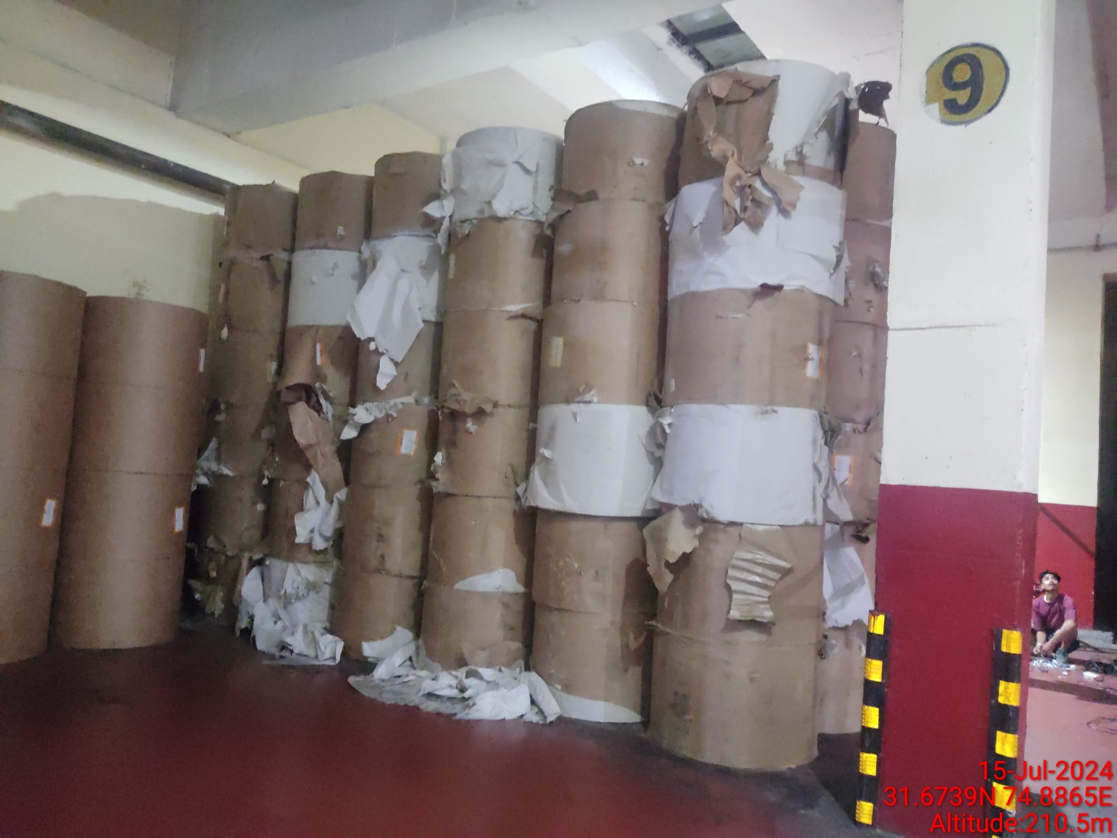 Disposal of accidental damaged Paper - 28196 Kg on “as is where is basis”.
