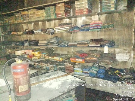 Disposal of Fire Affected Readymade garments on "as is where is basis"