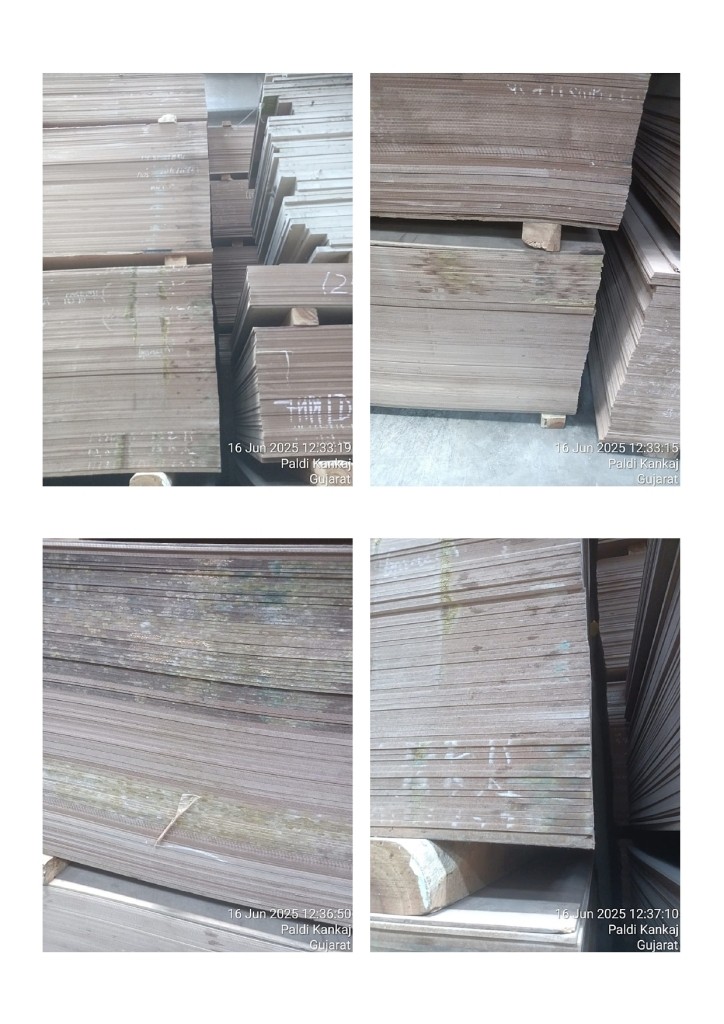 Auction of damaged MDF Boards (Diamond Grade) on as is where is basis