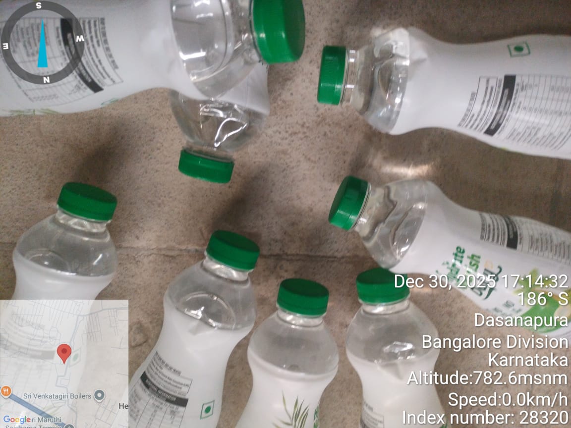 Disposal of damaged Coconut water on “as is where is basis”