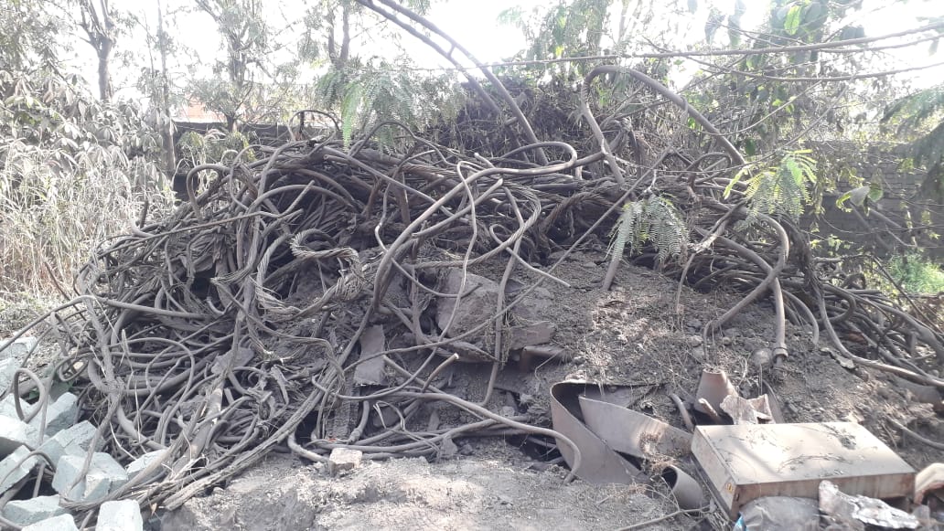 Disposal of 40935 Meters (Approx. 29715 Kgs) Fire Affected Copper & Aluminum Wires & Cables Salvage.