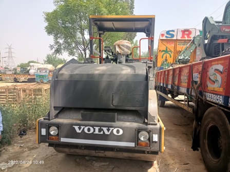 E-Auction of  Accidental Volvo Road Roller lying at Faridabad, Haryana
