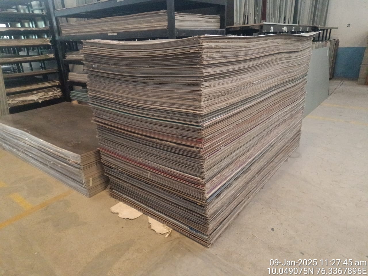 Disposal of transit affected PVC Laminates on "as is where is basis"